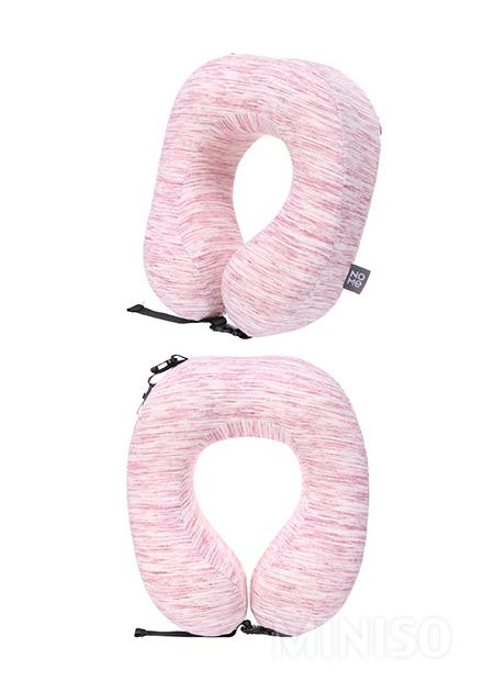 Portable Neck Pillow (Pink)