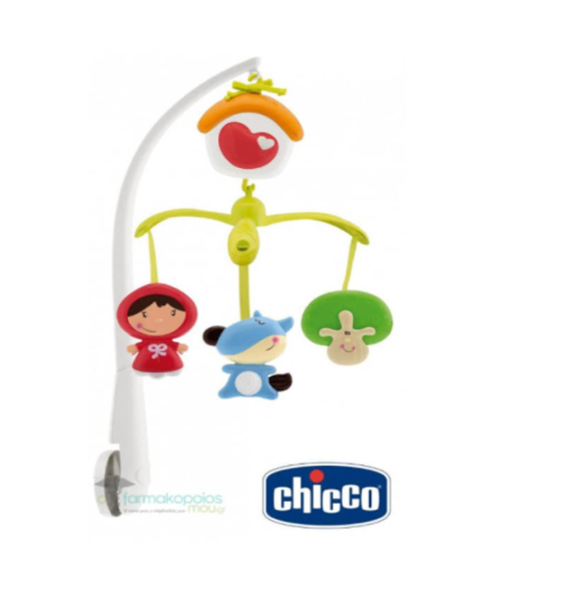 A crib mattress with music from Chicco