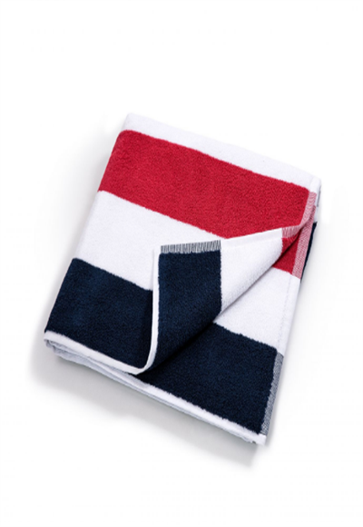 Striped towel