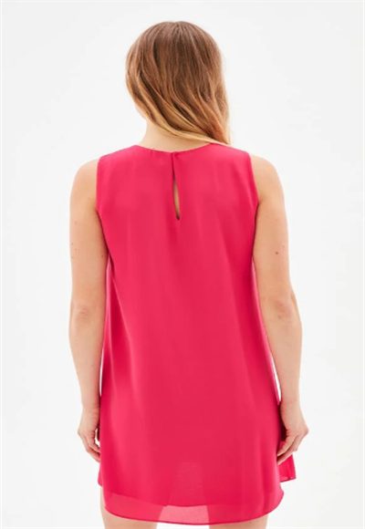 Short chiffon dress