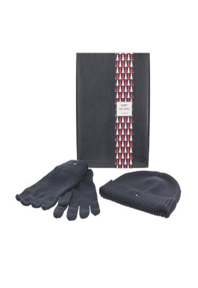 gloves and a cap