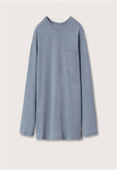 long-sleeved blouse
