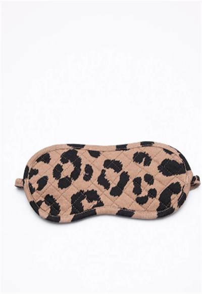 LEOPARD PRINTED UYKU GÖZLÜGÜ
