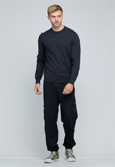 N.S-PIMA COTTON CREW NECK SWEA