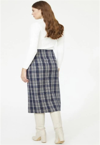 knit midi skirt