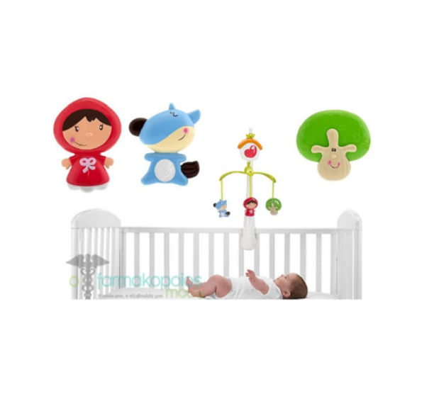 A crib mattress with music from Chicco