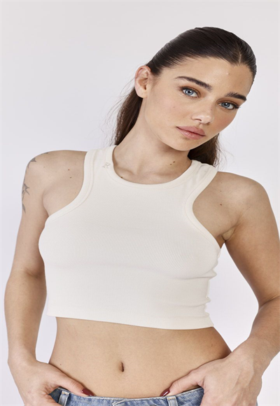 W RIB TANK TOP 24275848 CREAM 01