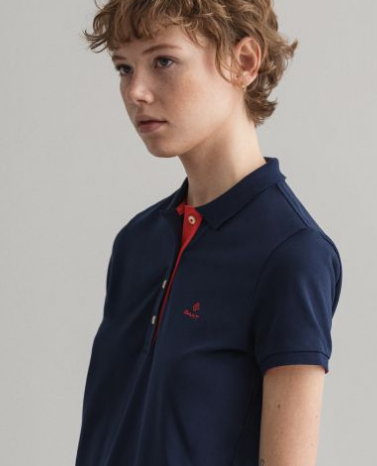 polo neck t-shirt