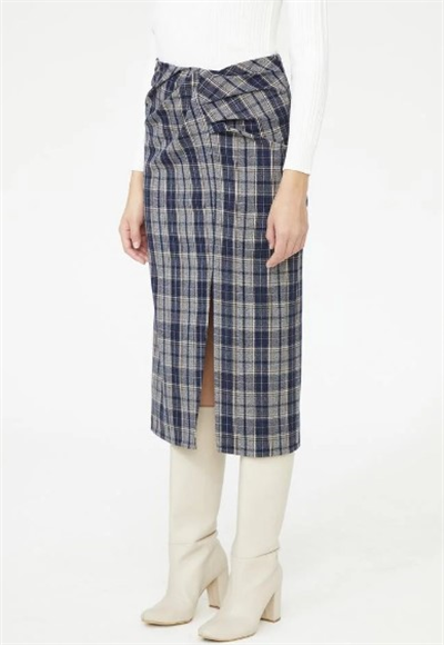 knit midi skirt