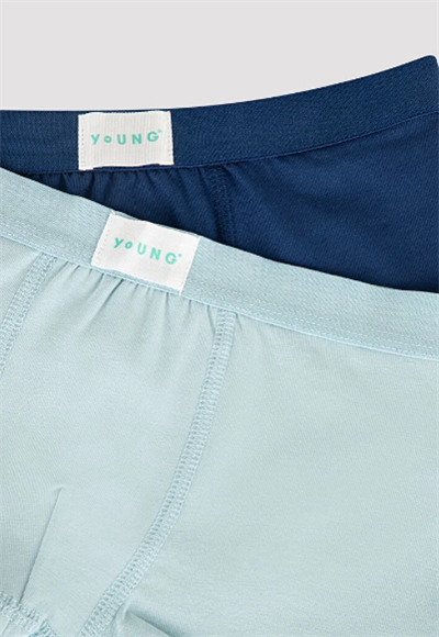 B.NAVY BASIC 2 PACK BOXER