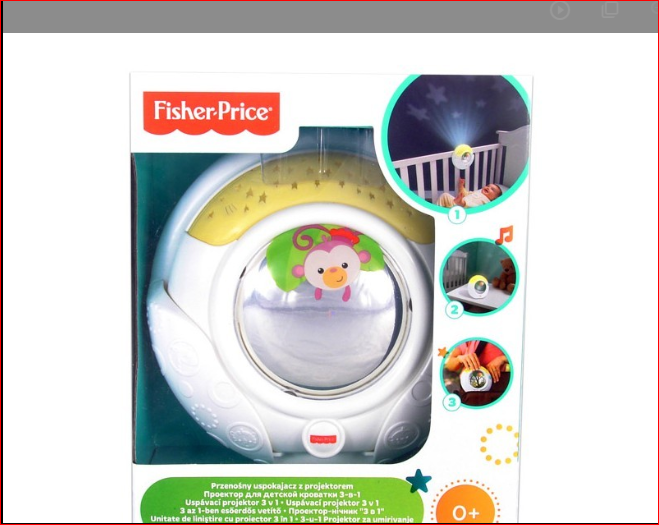 Projector with music from FISHER PRICE