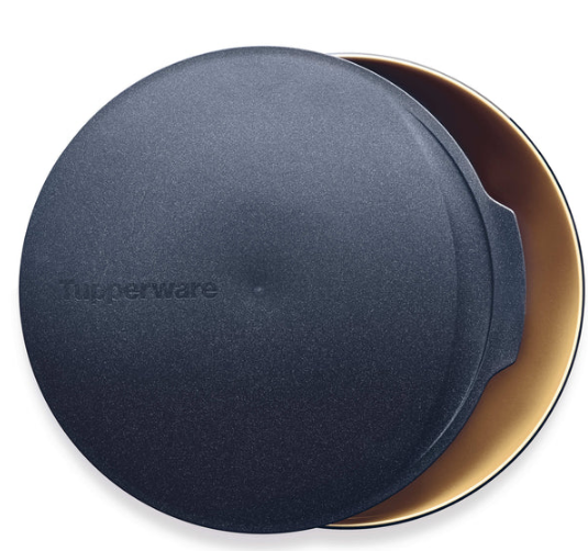 Serving bowl - Allegra - 5 liters - black / gold