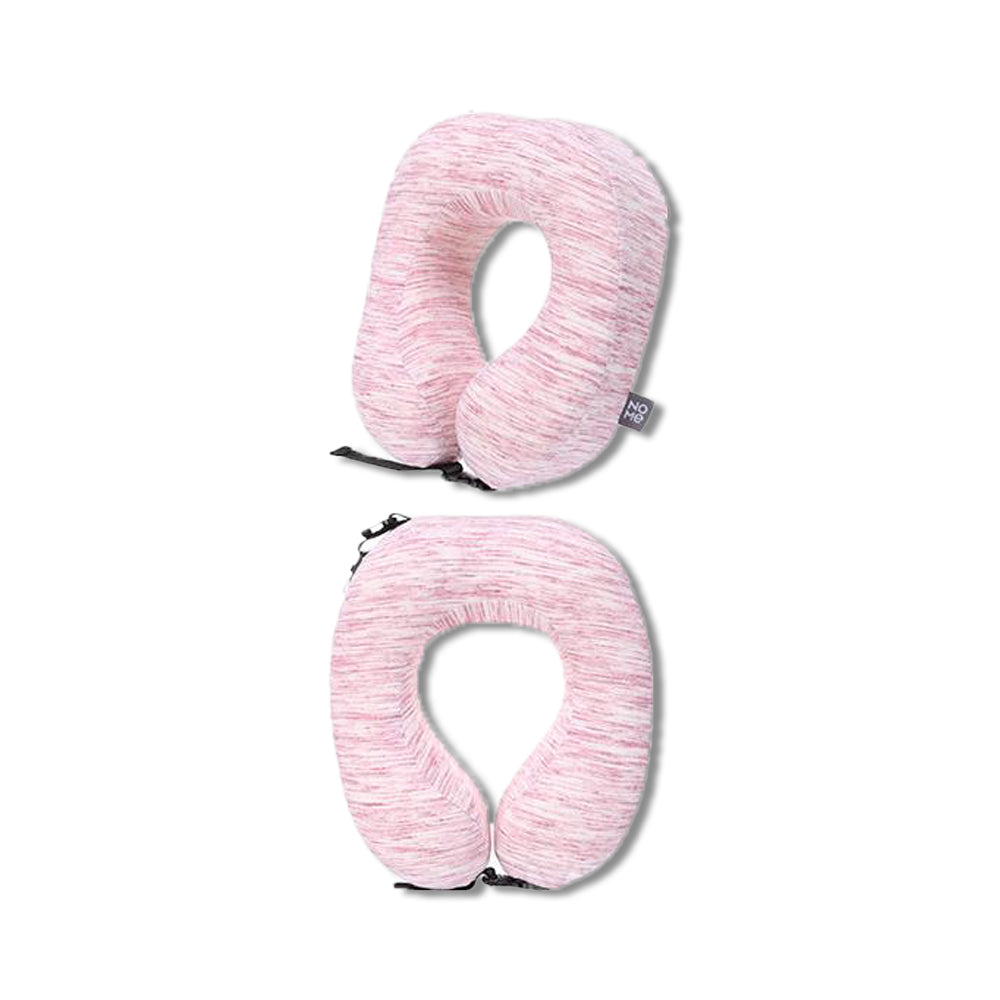 Portable Neck Pillow (Pink)