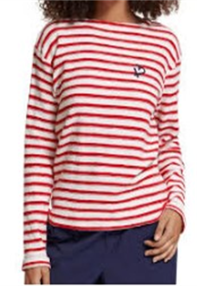 striped blouse