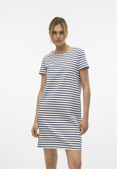 VMABBY SS SHORT ZIP DRESS JRS NOOS