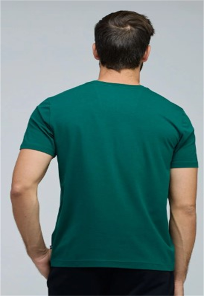 N.S-KNITTED TEE-TIDAL GREEN