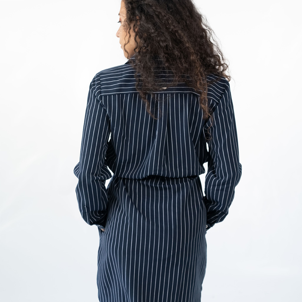 striped dress