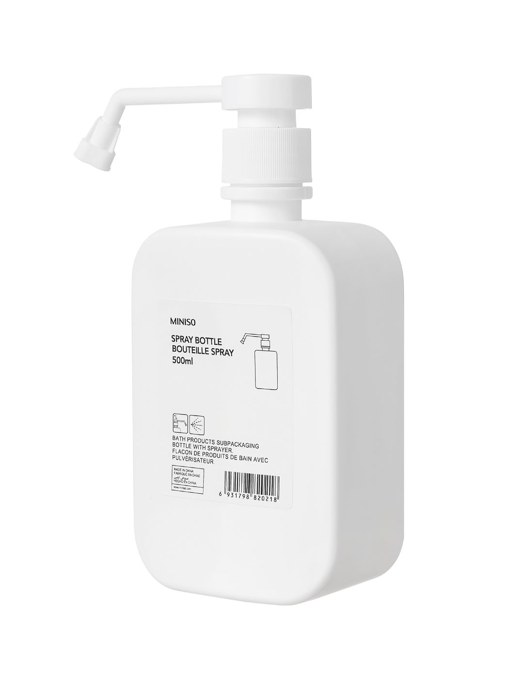 500ml large capacity spray bottle
