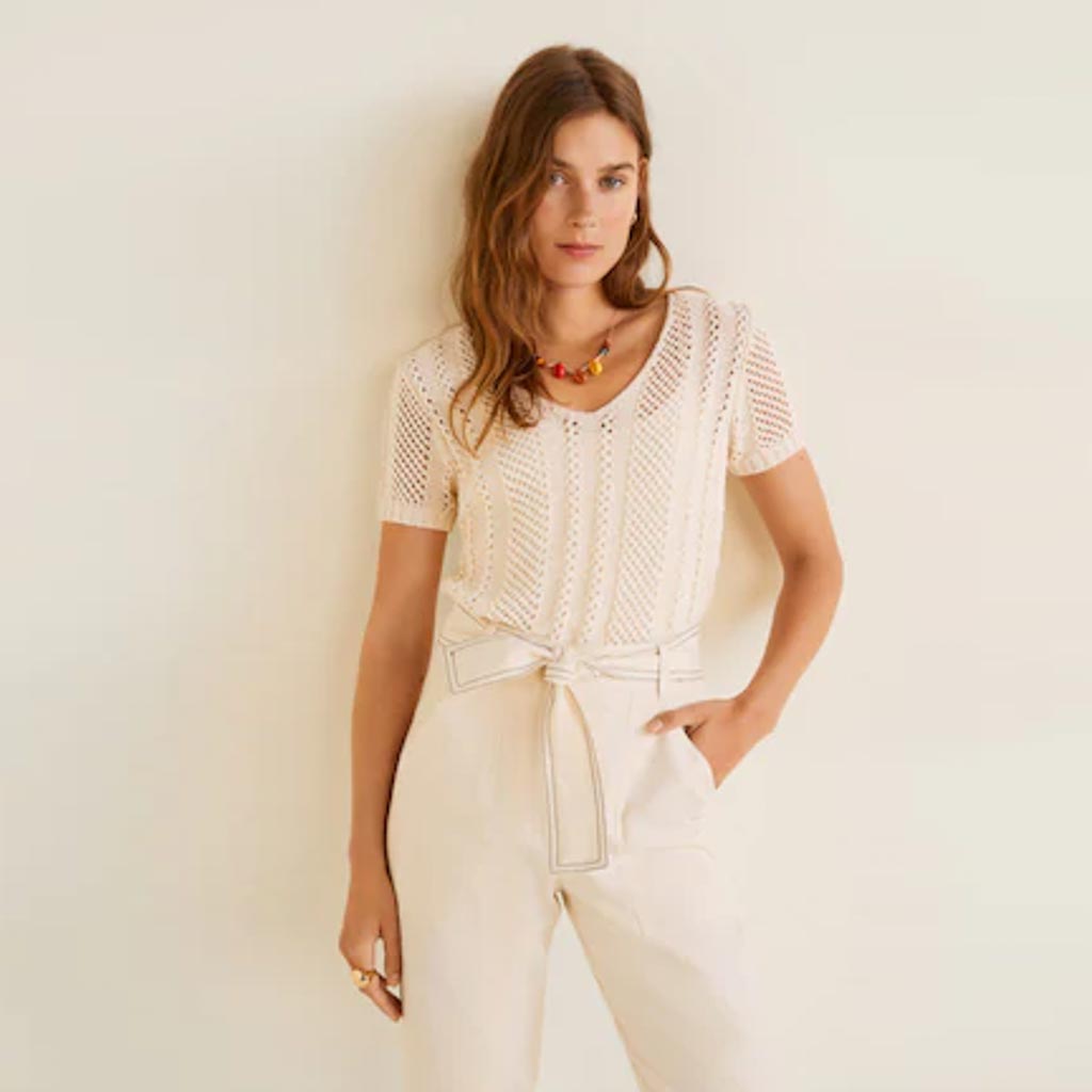 Pants with Waist Tie