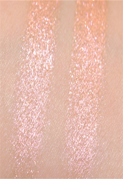 Peach eyeshadow