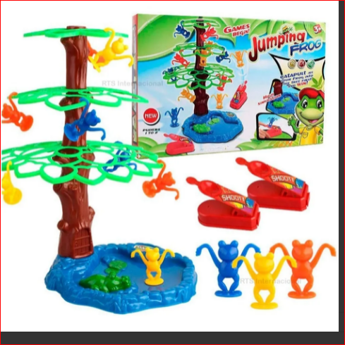 Ejection frog game , Jumping Frog
