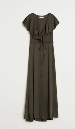 Long pleated dress
