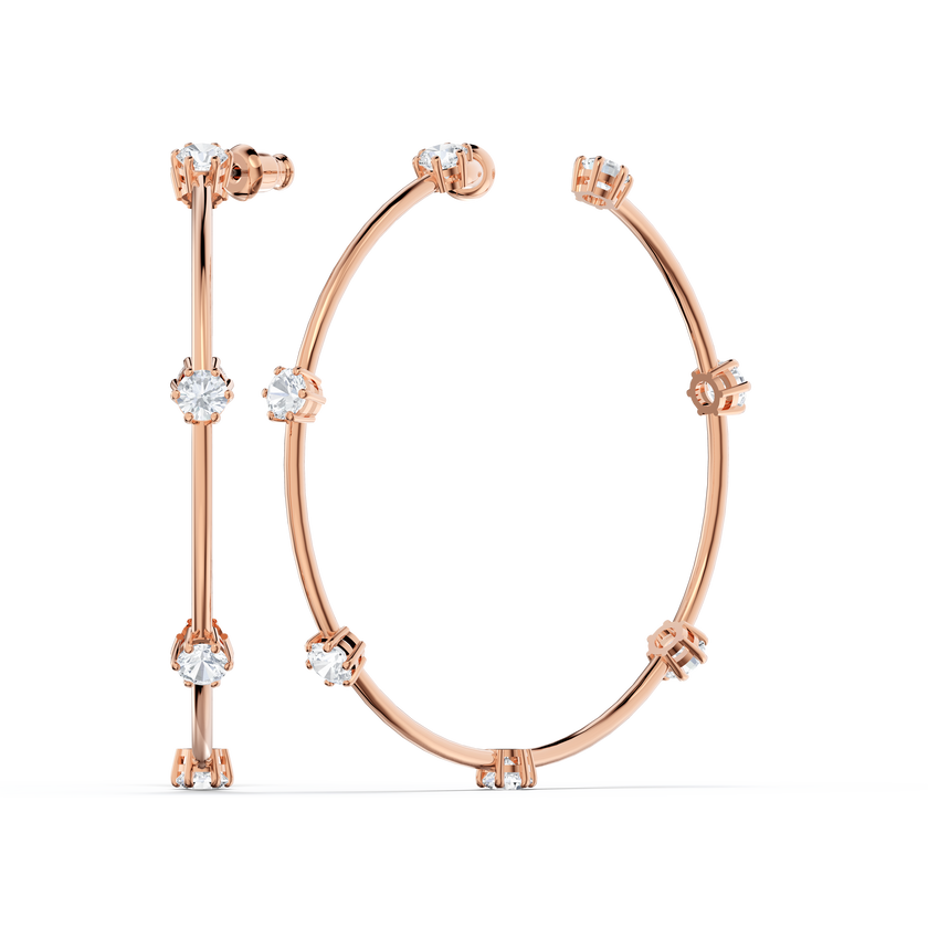 CONSTELLA:PE HOOP WHITE/ROS