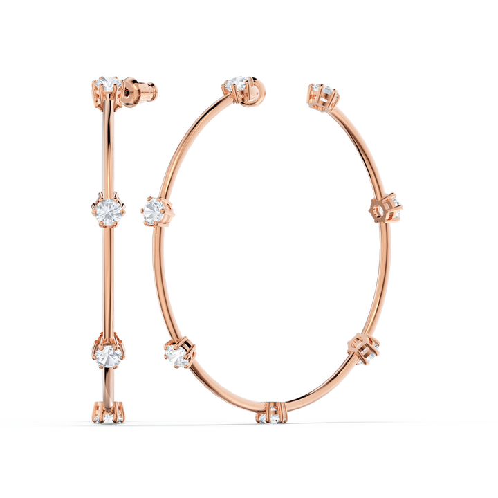 CONSTELLA:PE HOOP WHITE/ROS