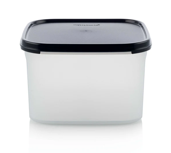 Square storage containers - Space Saver - 2.6 liters - Black