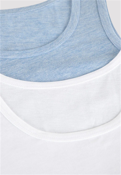 B.BLUE BASIC 2 PACK VEST