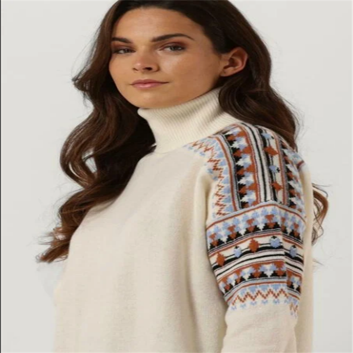 high neck blouse