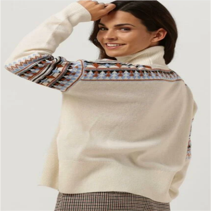 high neck blouse