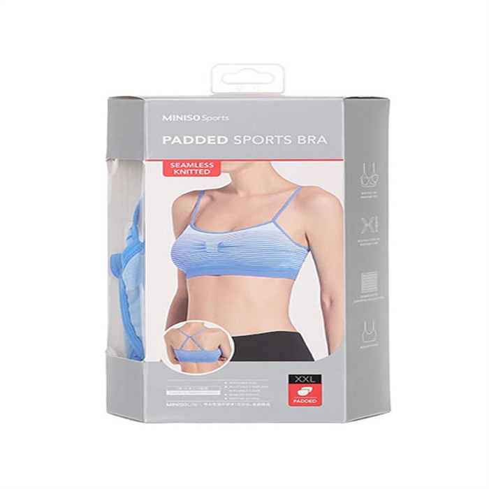حمالة صدر رياضية مريحة (أزرق XXL)