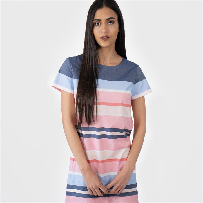 فستان كاجوال مطبع